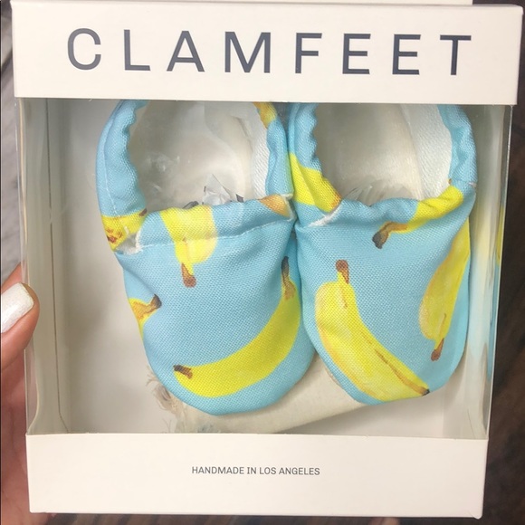 CLAMFEET Other - ClamFeet moccasins banana print